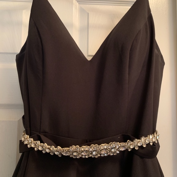 IEENA for Mac Duggal size 12 Black ball gown - Picture 2 of 11